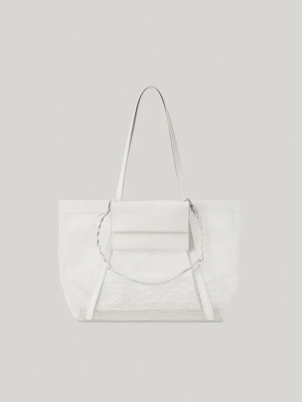 2WAY MESH BAG (OFF WHITE)