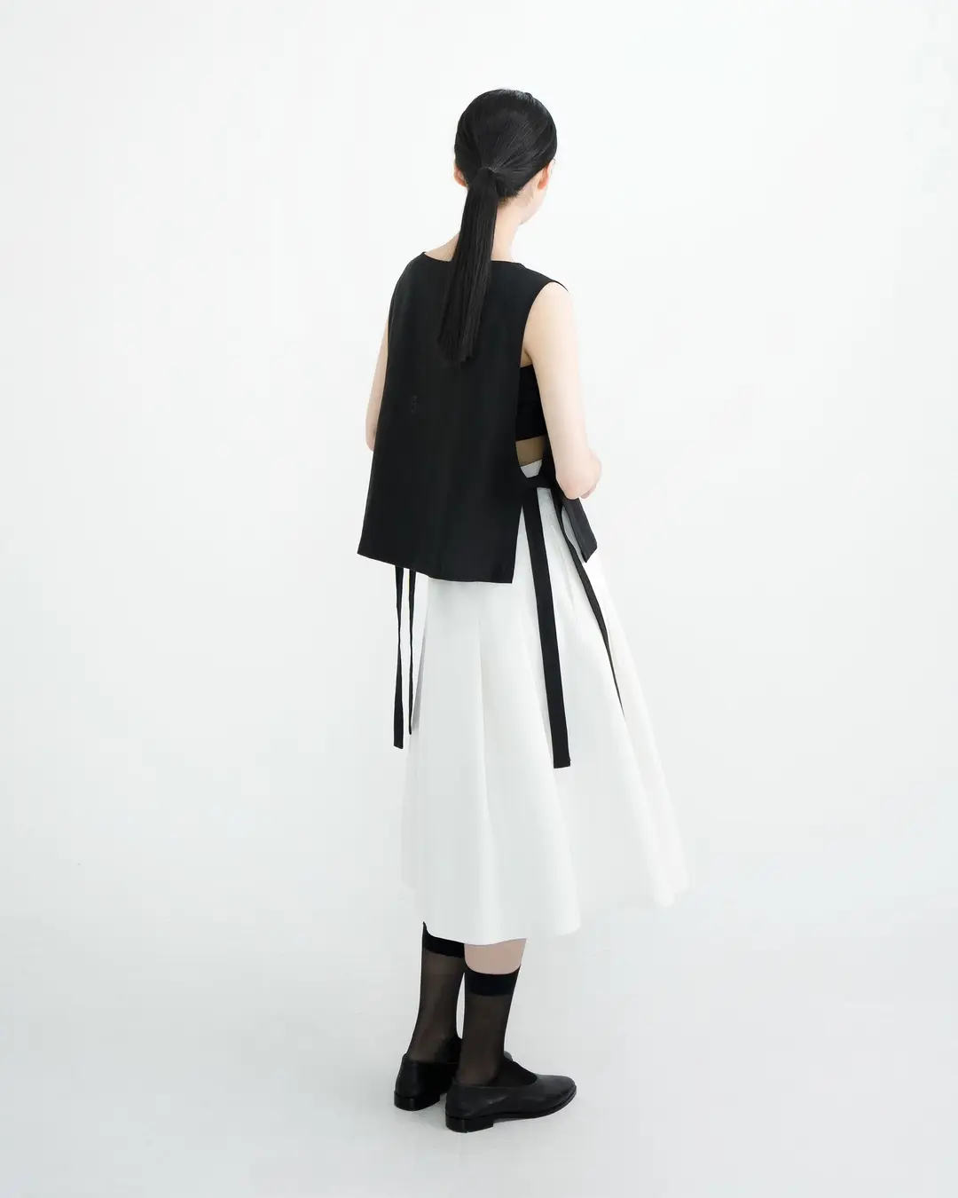 유노이아 linen short vest 상품 이미지 2