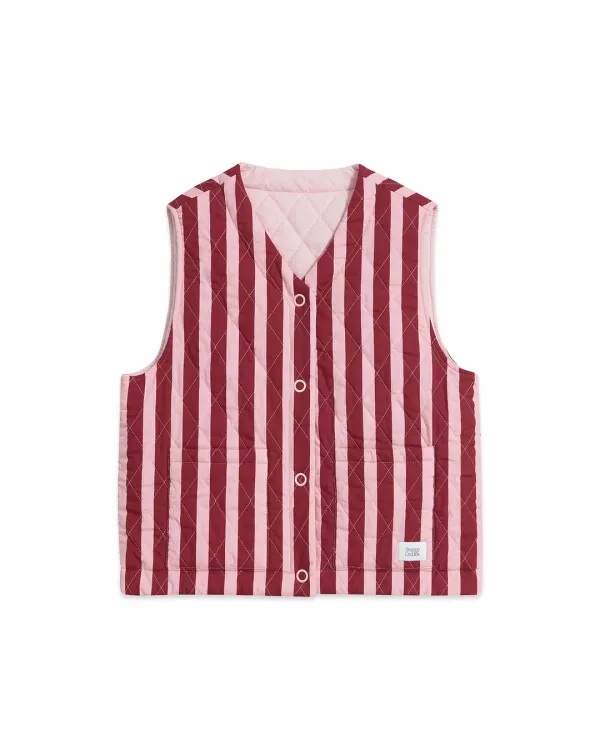 Fluffy Croissant Vest (Strawberry)