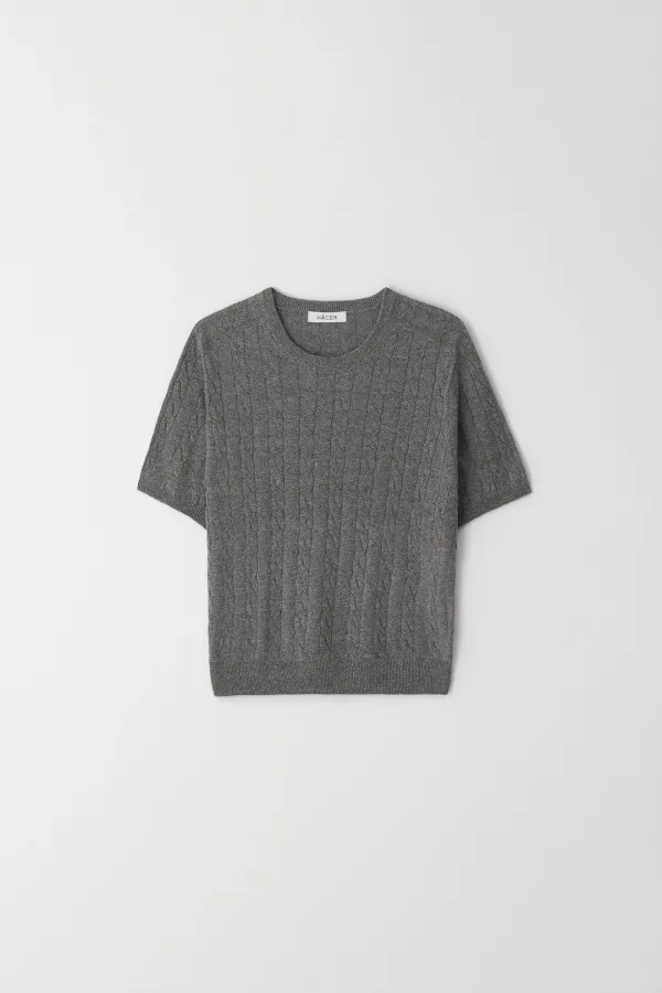 Whole Garment Cable Half Knit