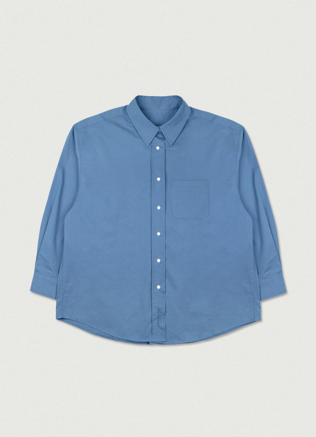 러브바이무드 Sol Shirt [blue] 상품 이미지 1