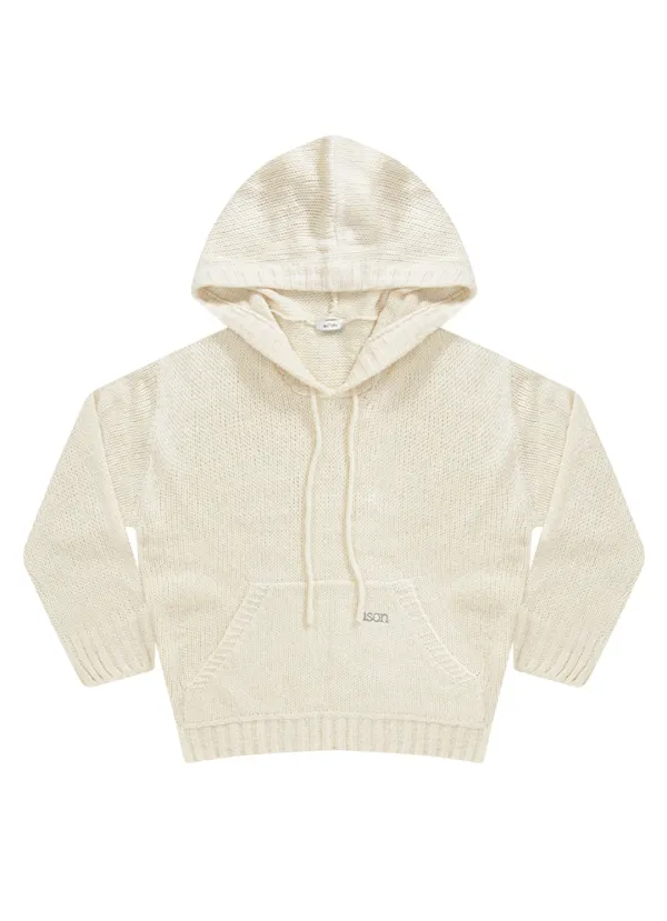POPO HOOD KNIT / IVORY