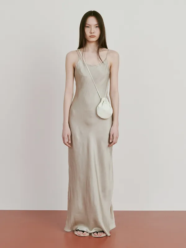 Sleeveless Maxi Dress_Khaki