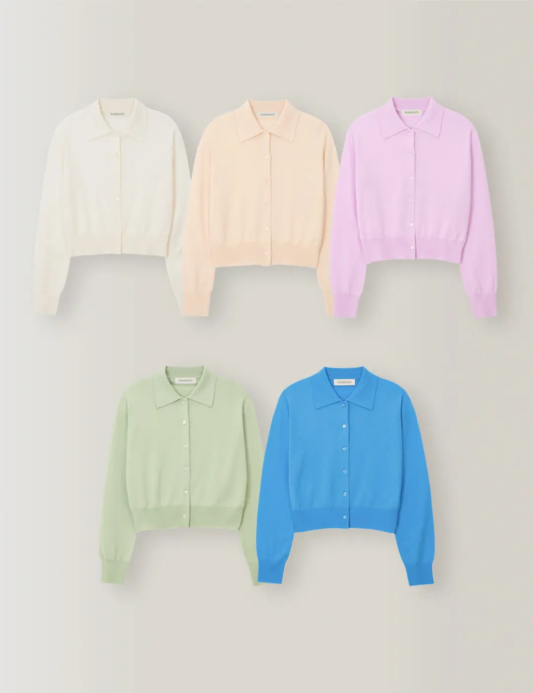 노미나떼 Air Fit Cardigan (5 colors) 상품 이미지 2