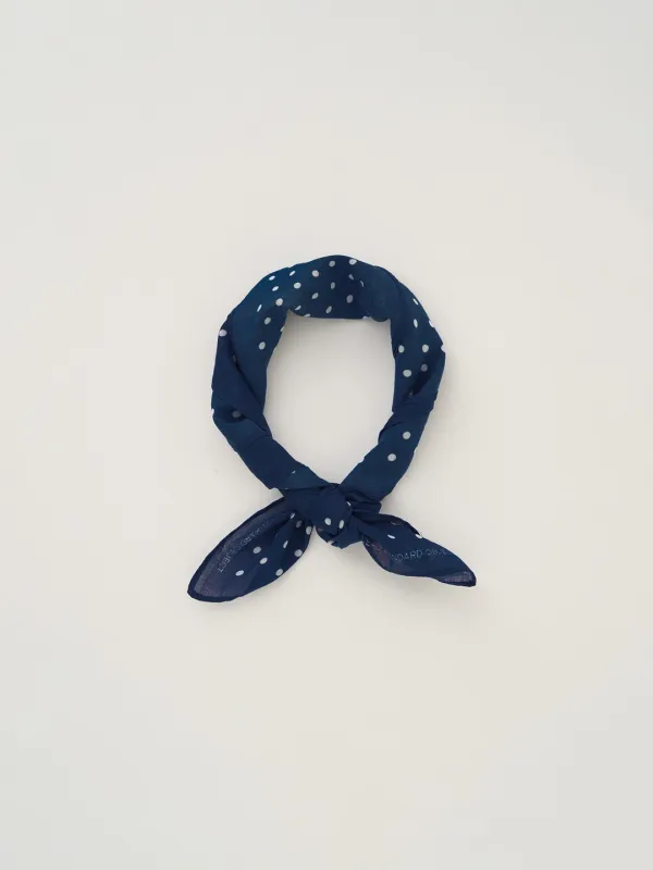 L\'eau dot bandana_deep blue
