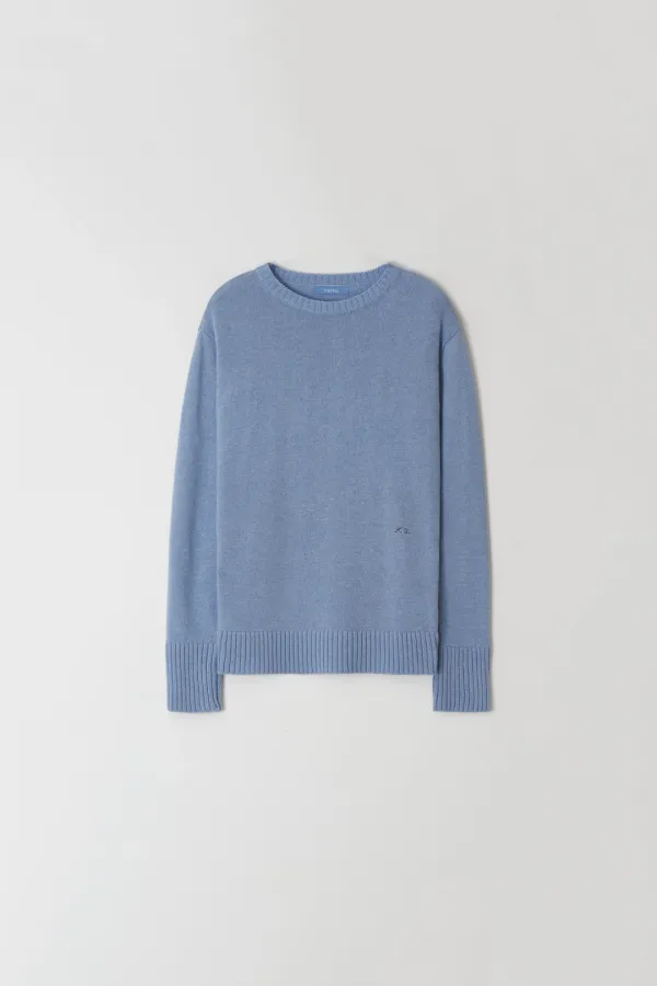 Merino over knit (sky bule)