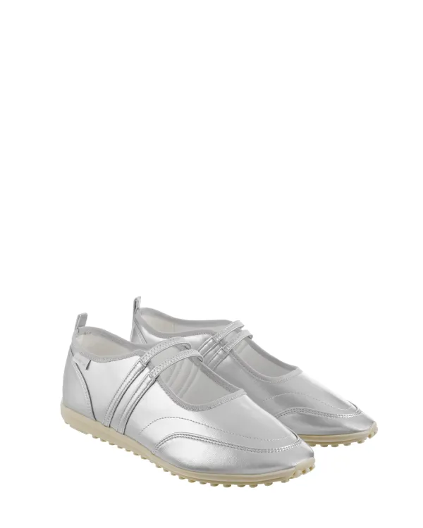 Strap Mary Jane Sneakers · 스트랩 메리제인 스니커즈 / 실버