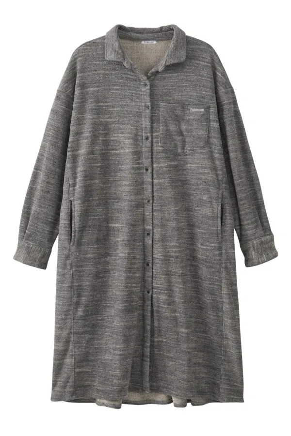 Oversized Terry Dress_Grey