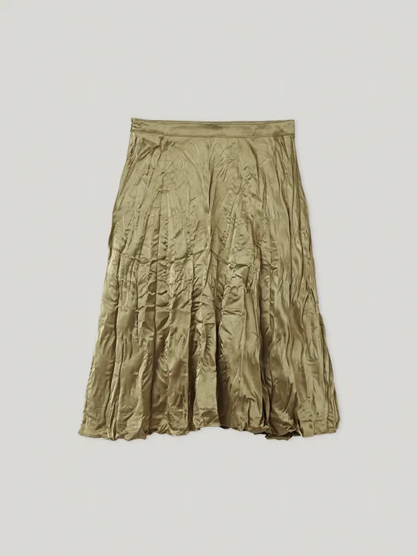 Santal Skirt Golden Olive (2nd)