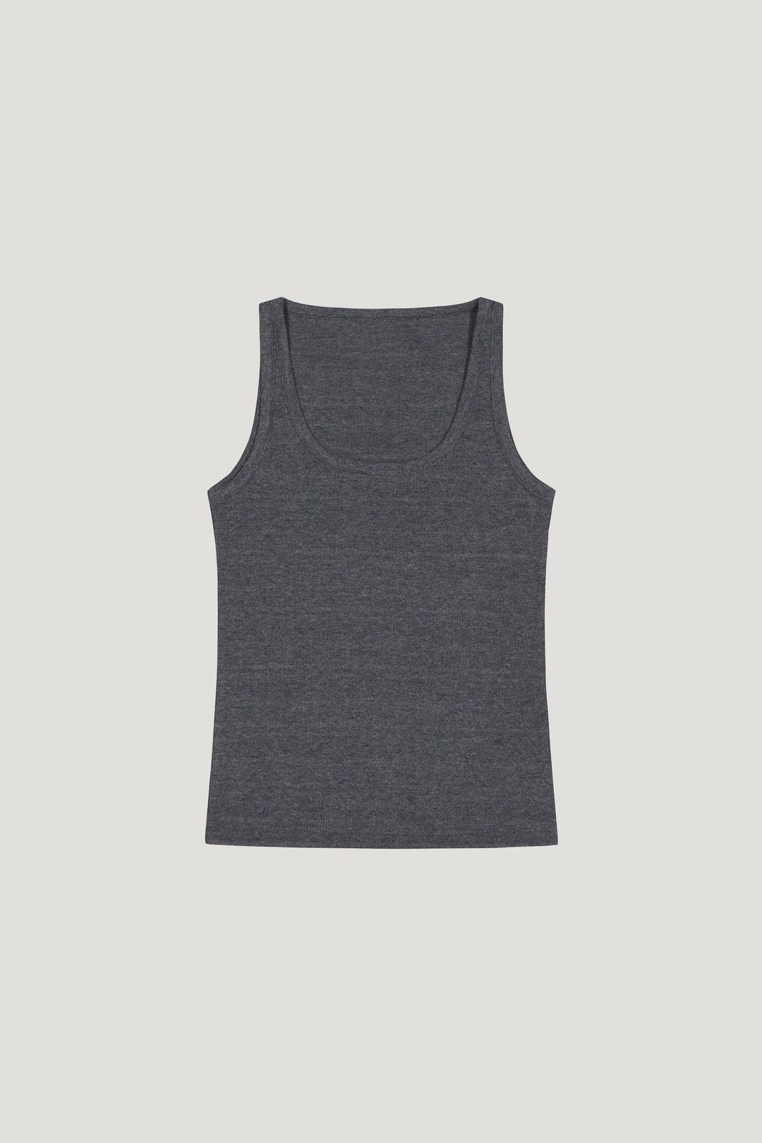 리브어리 [L/V] Cover Rib Tank (gray) 상품 이미지 1