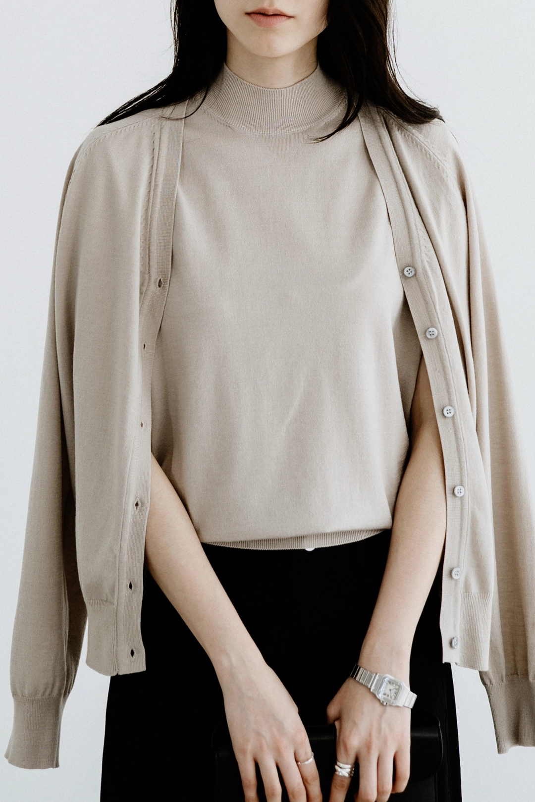 스앨더 28722_Le mock-neck sleeveless top 상품 이미지 2