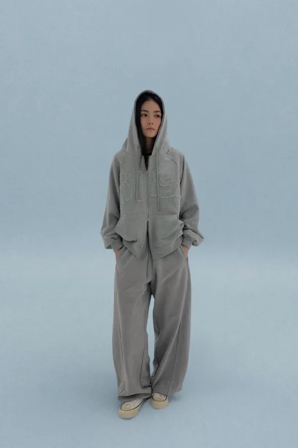 Aren wide pants / Melange