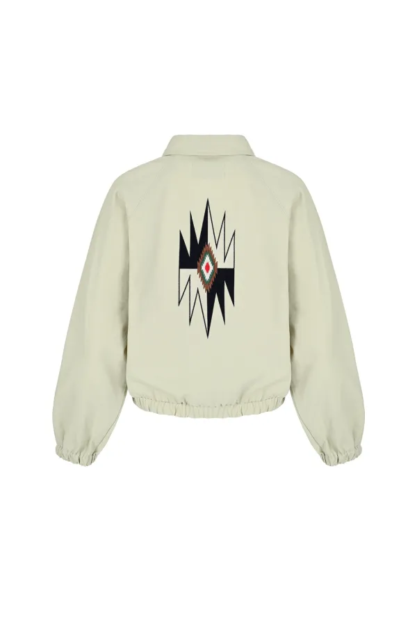 VINTAGE ARTWORK COTTON JUMPER [IVORY]