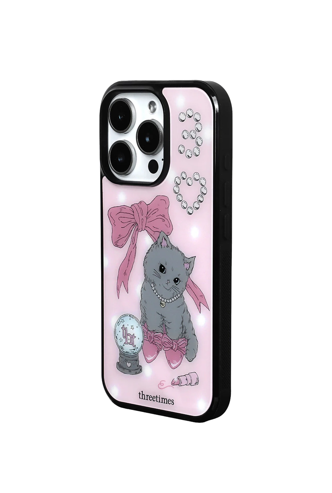 쓰리타임즈 Merry kitten iphone case 상품 이미지 3