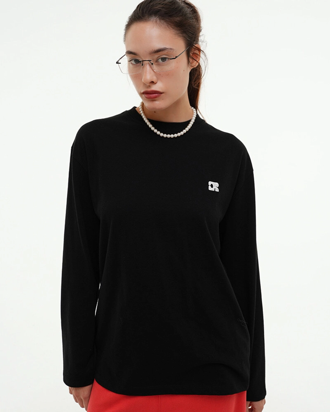센토르 CENTAUR LONG SLEEVE T-SHIRT_BLACK 상품 이미지 1