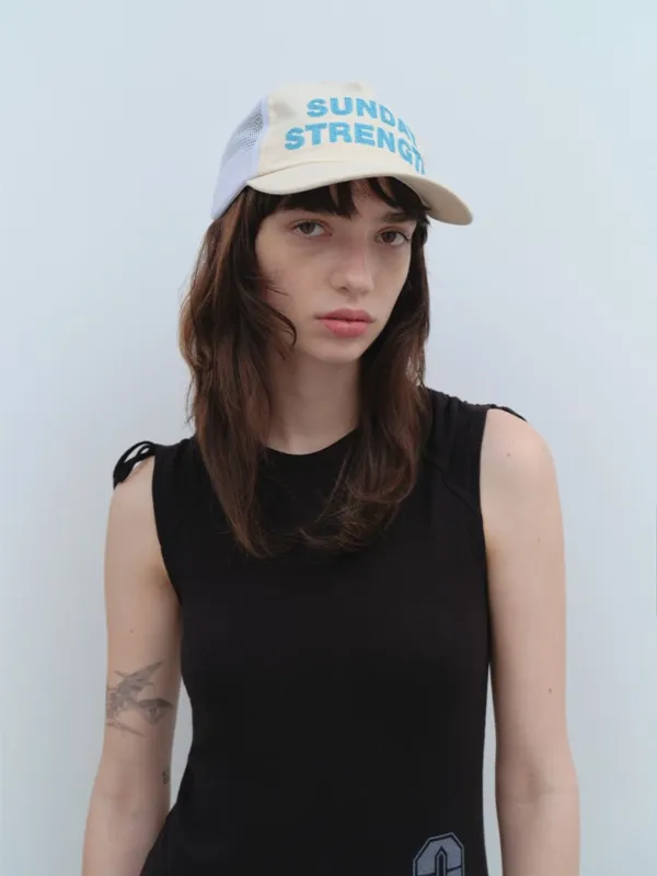 Sunday Trucker Cap [Ecru]
