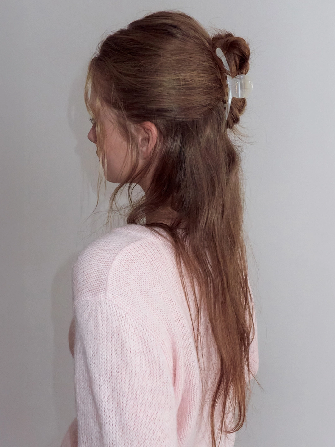 에트몽 Hair Claw Clip, Ivory 상품 이미지 1