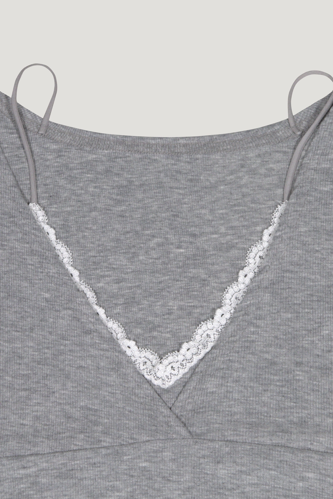 리브어리 Lace Cami Layer T (gray) 상품 이미지 2
