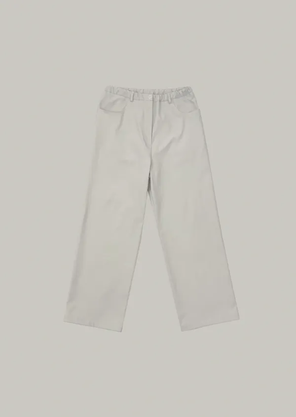 comfort string pants (light gray)