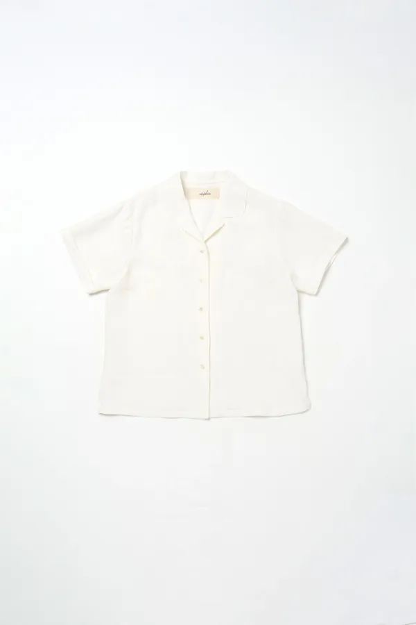 Via Ravi embroidery shirt blouse (Ivory)