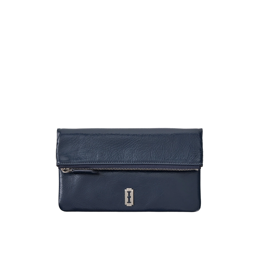 분크 Perfec Zipper Dumbo Pouch (퍼펙 지퍼 덤보 파우치) Washing Navy 상품 이미지 1