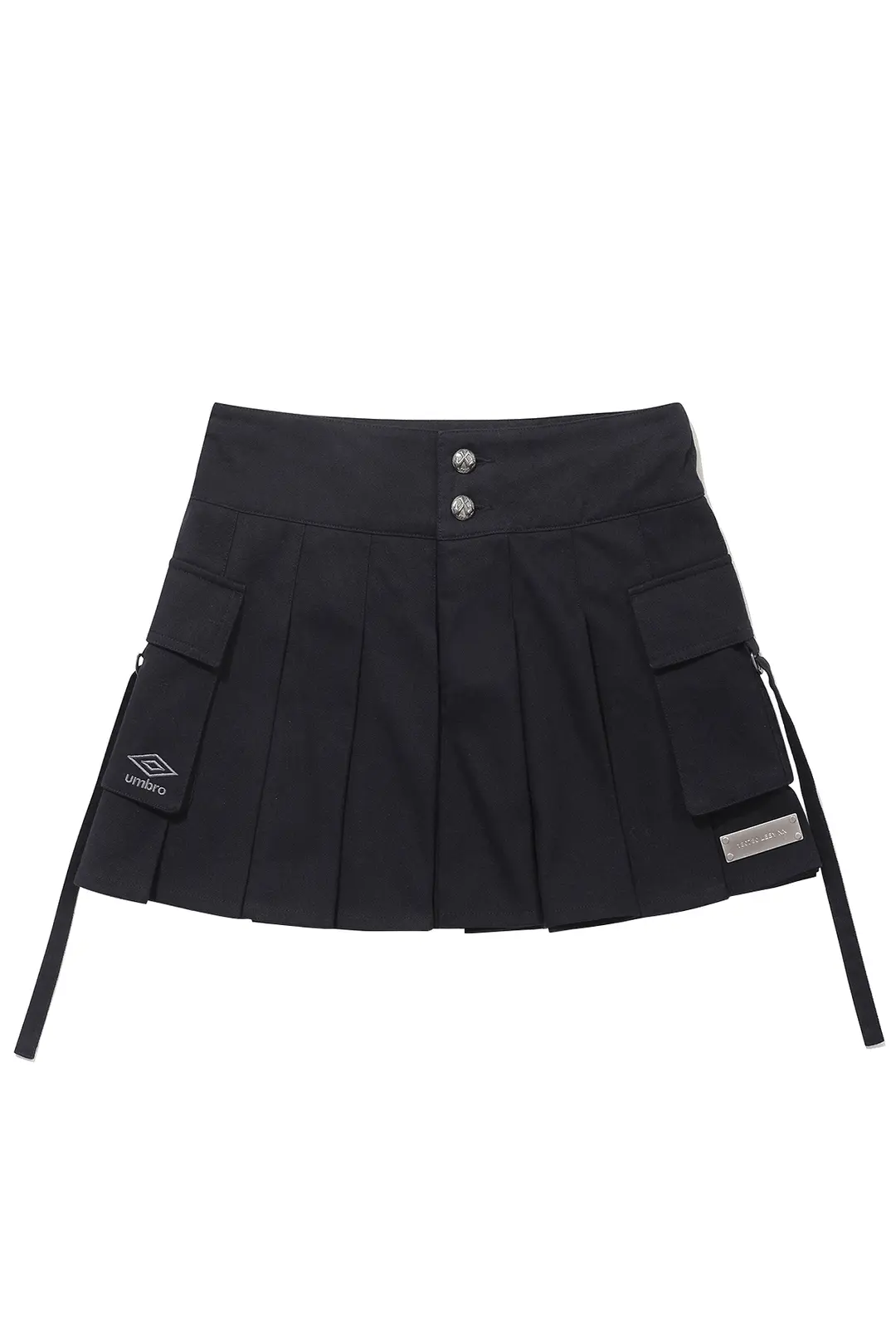 와이이이엘 [UMB X LEEY] Cargo Mini Skirt Black 상품 이미지 3