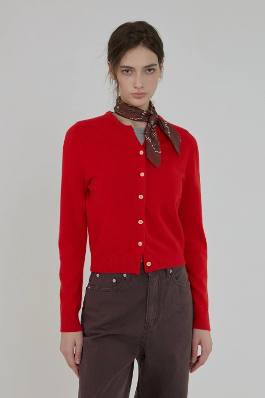퀸스래빗 Standard Button Cardigan 상품 이미지 2