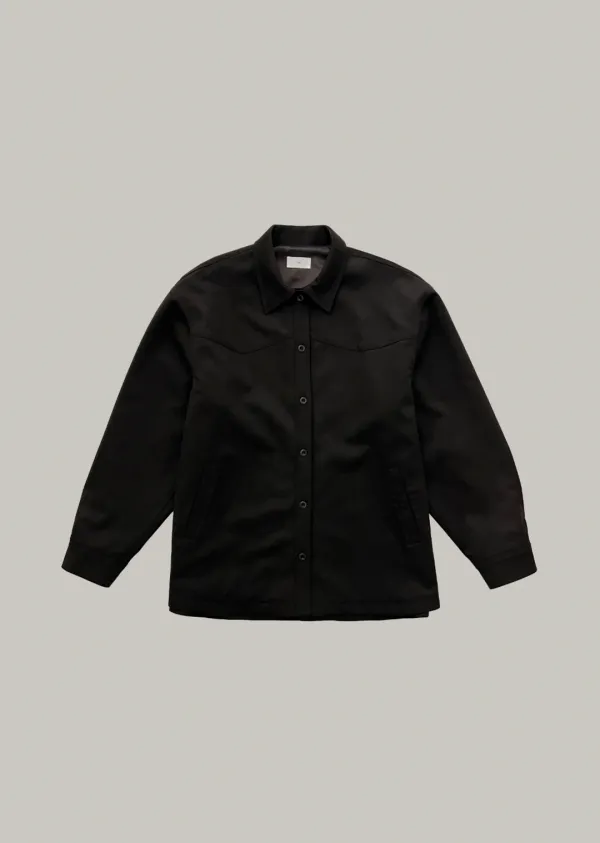 classic suede half jacket