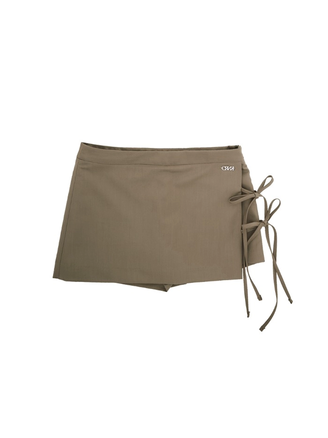 크랭크 STRING WRAP SKIRT PANTS_KHAKI 상품 이미지 3
