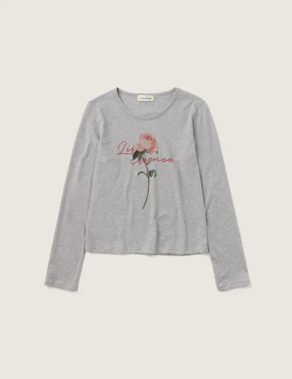 Rosie T-shirt (Melange Gray)