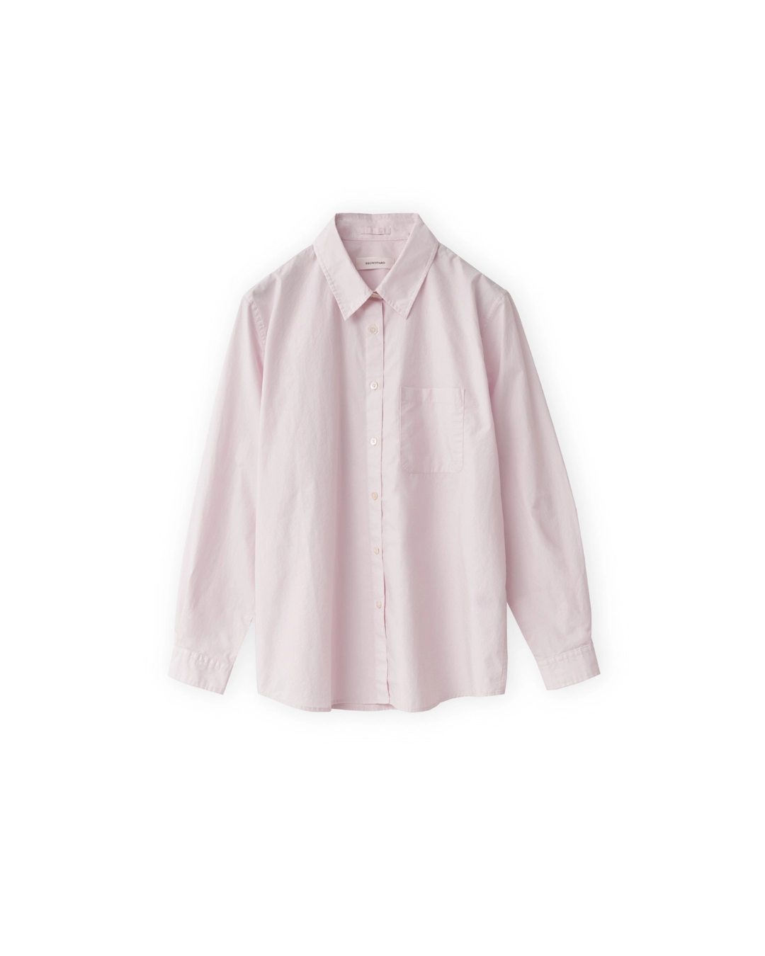 브라운야드 W Essential Shirt, Pink 상품 이미지 1