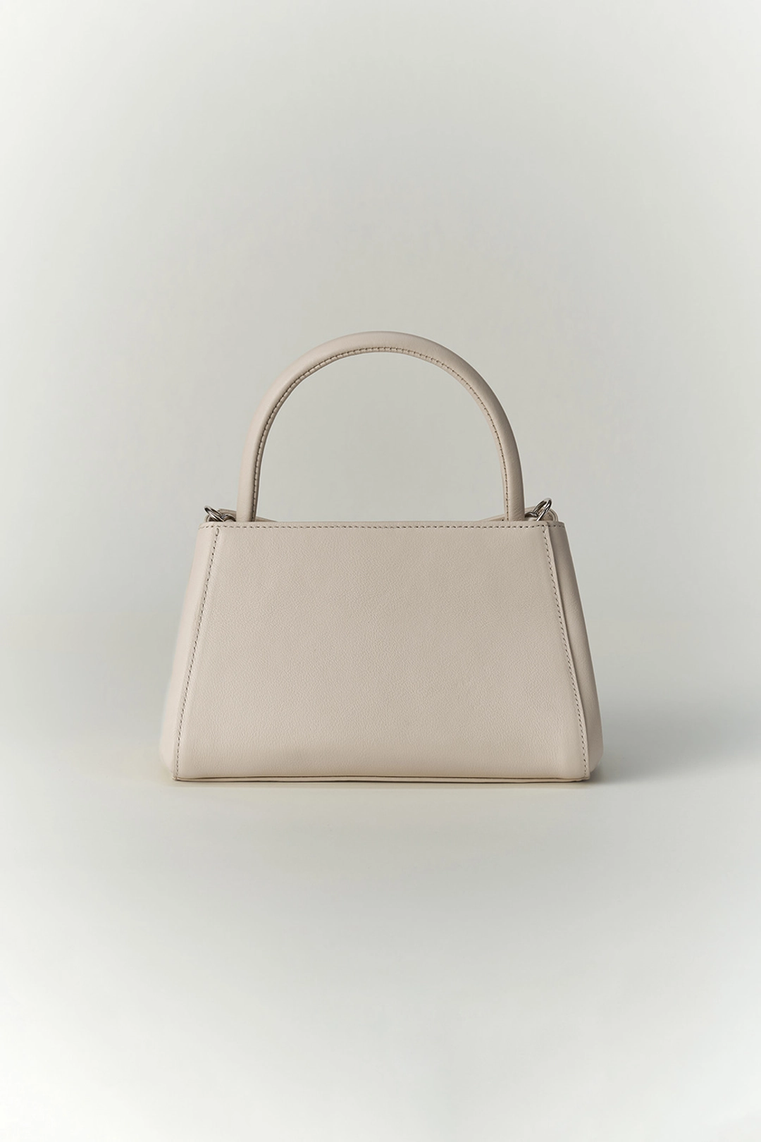 더티스 [Italian Leather] Tis Bow Mini Bag (Beige) 상품 이미지 2