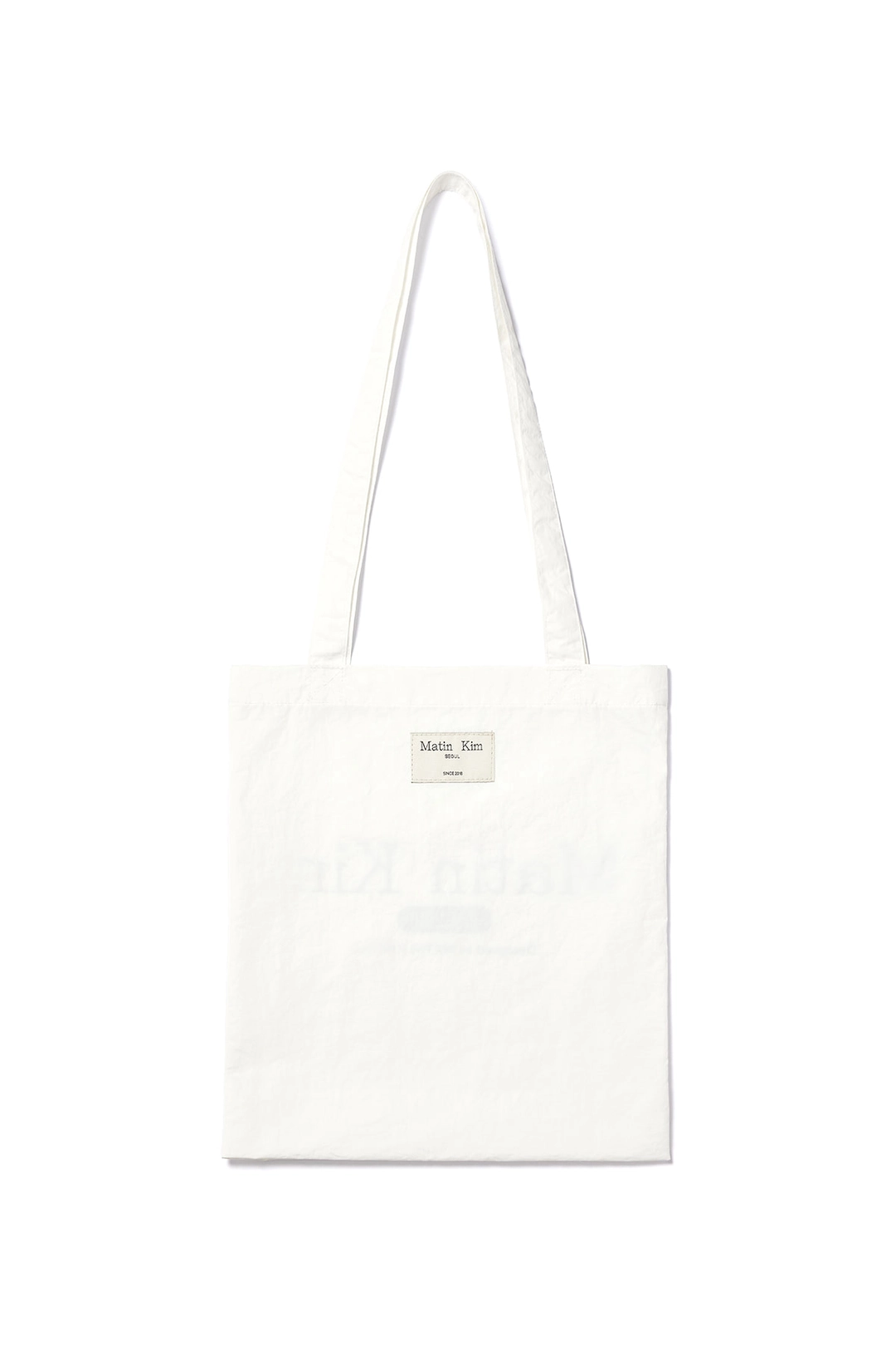 마뗑킴 MATIN LIGHT MINI ECOBAG IN WHITE 상품 이미지 2