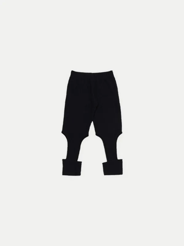 ✲2ND CURVE CAPRI LEGGINGS BLACK