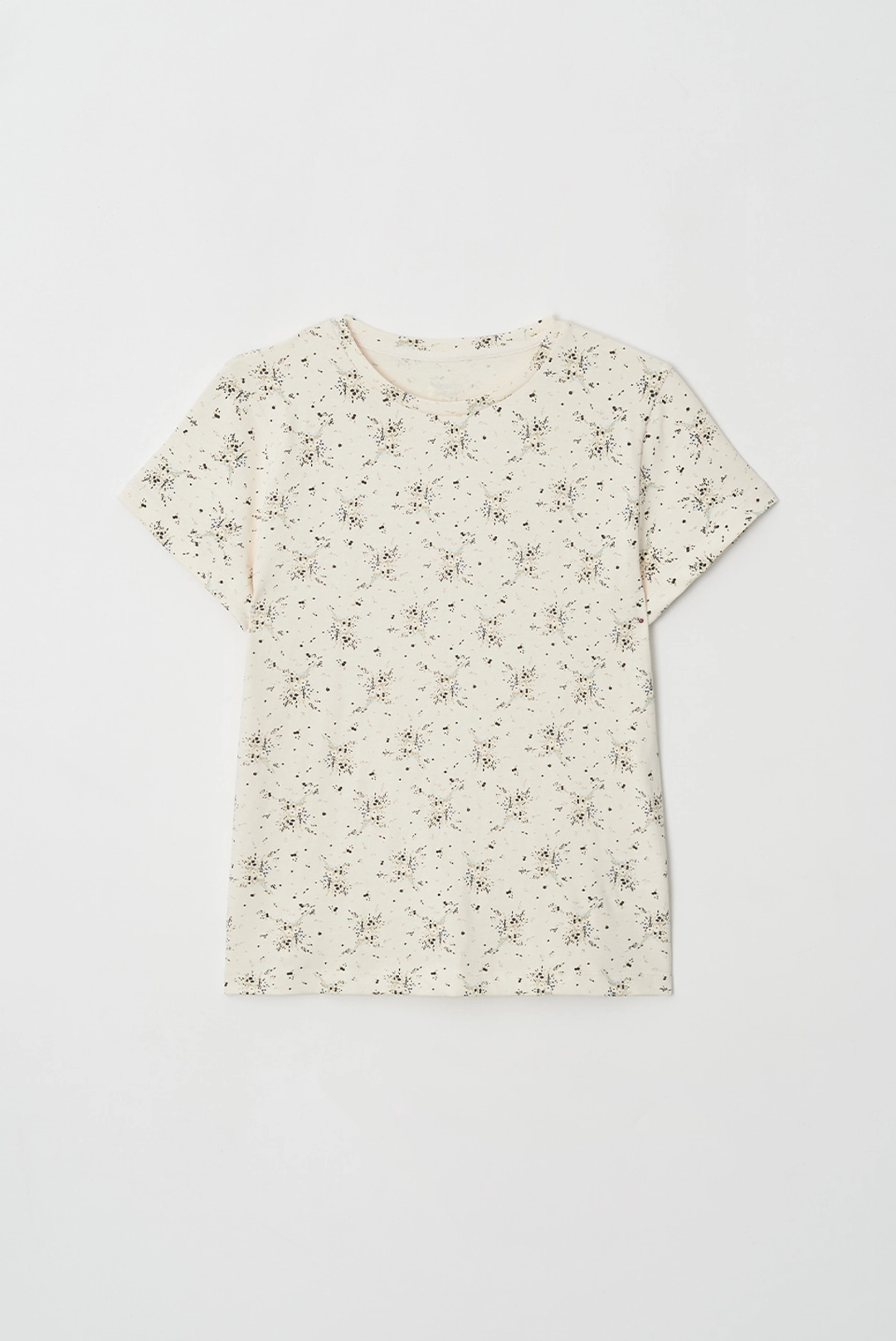 브렌다 브렌든 renee print tee - butter 상품 이미지 1