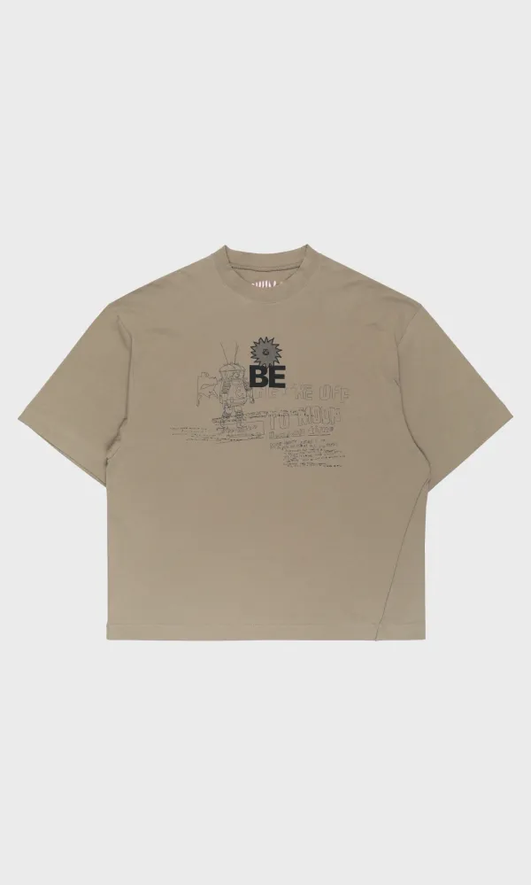 Be Tee_Dark Beige