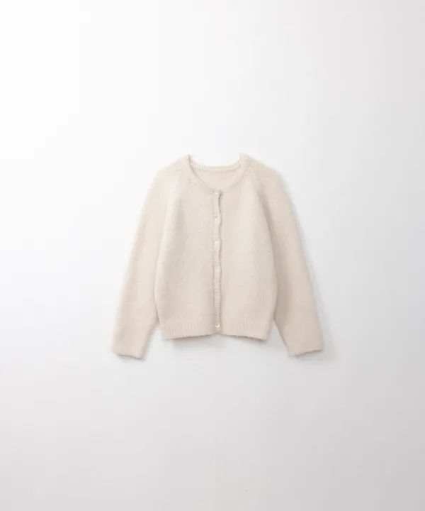 루루 알파카 가디건 (cream)