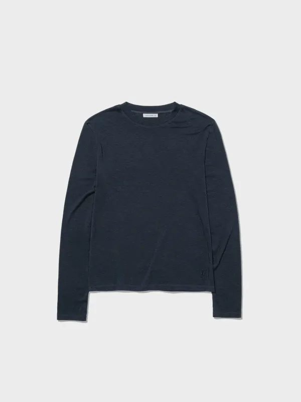 Lc Wool Jersey T-Shirt_Navy