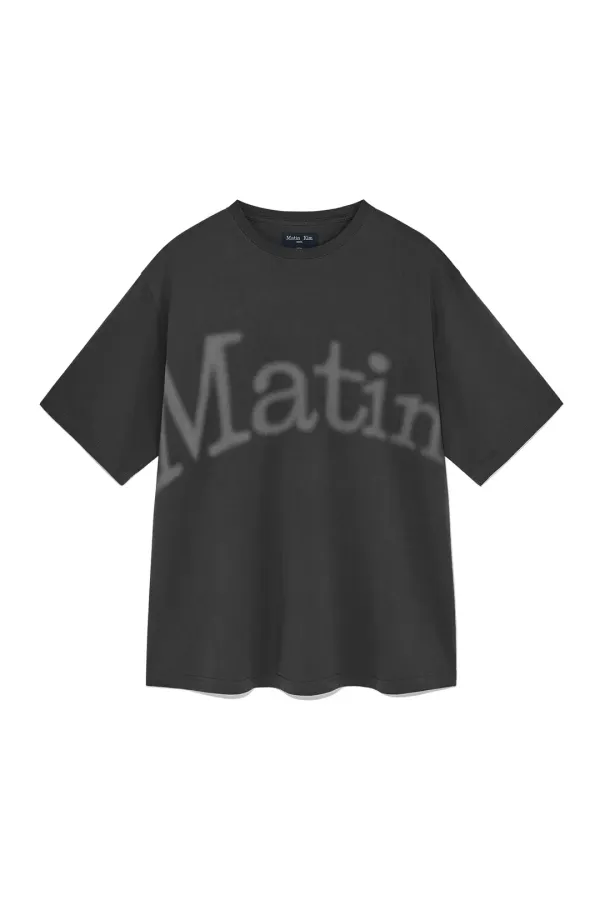 BIG ARCH LOGO TOP FOR MEN IN CHARCOAL