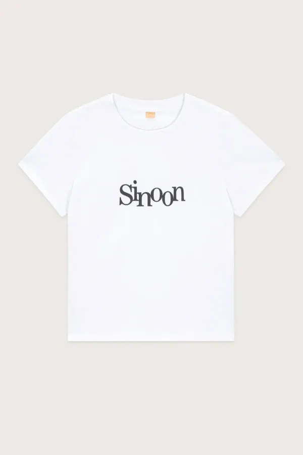 Sinoon Signature Logo T-Shirts (White)