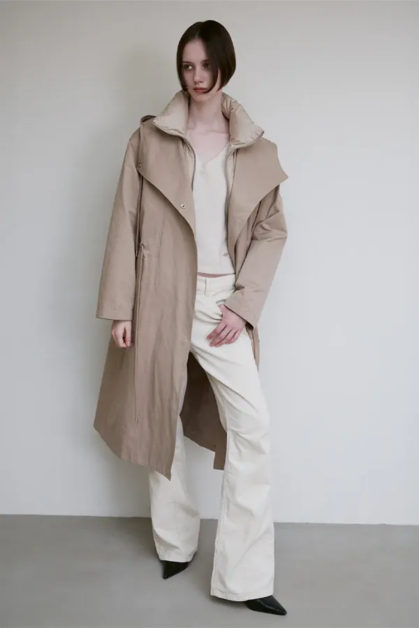 DUCK-DOWN CONVERTIBLE COAT