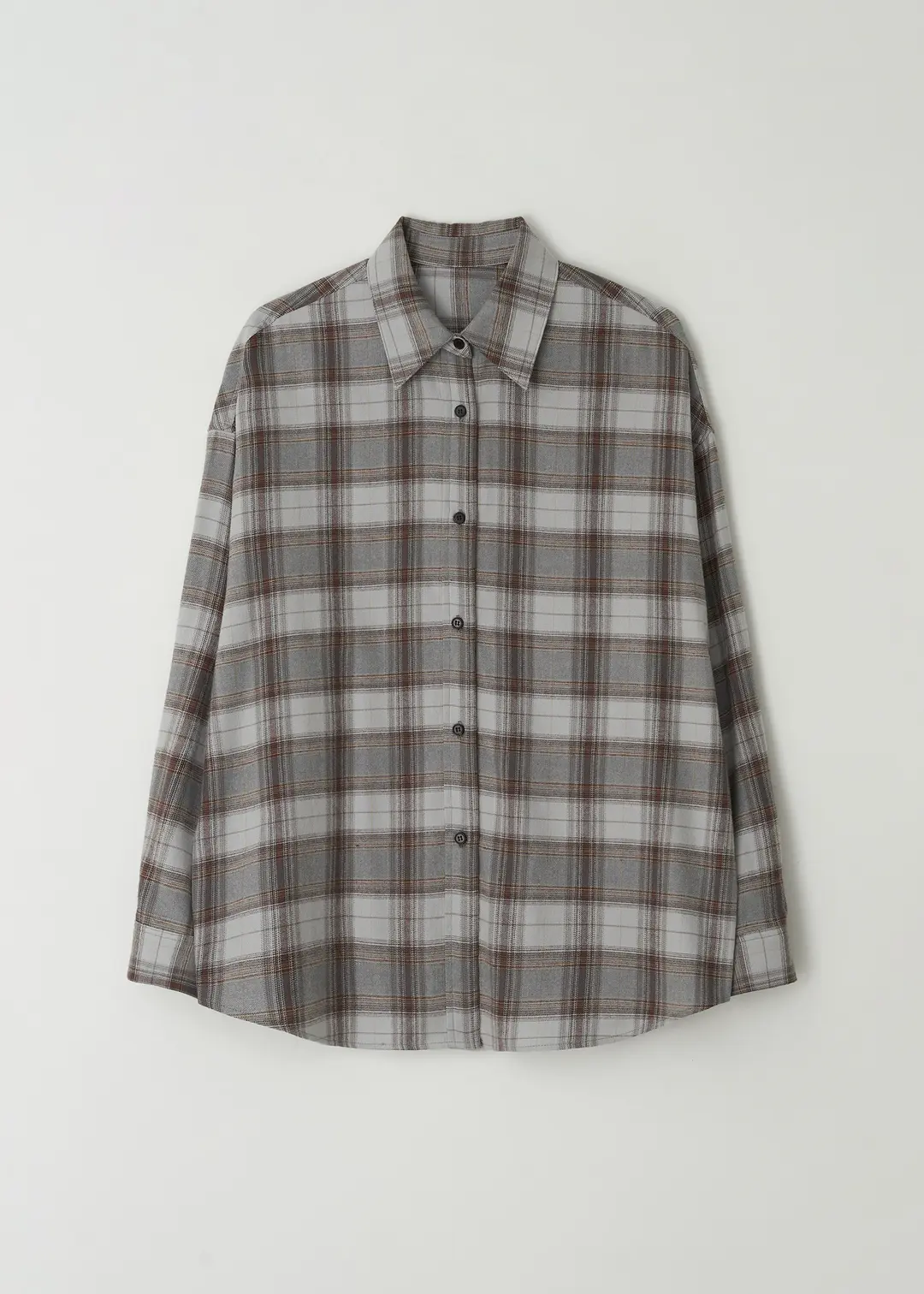 더라이 Overfit Check Shirt(Light Blue) 상품 이미지 3