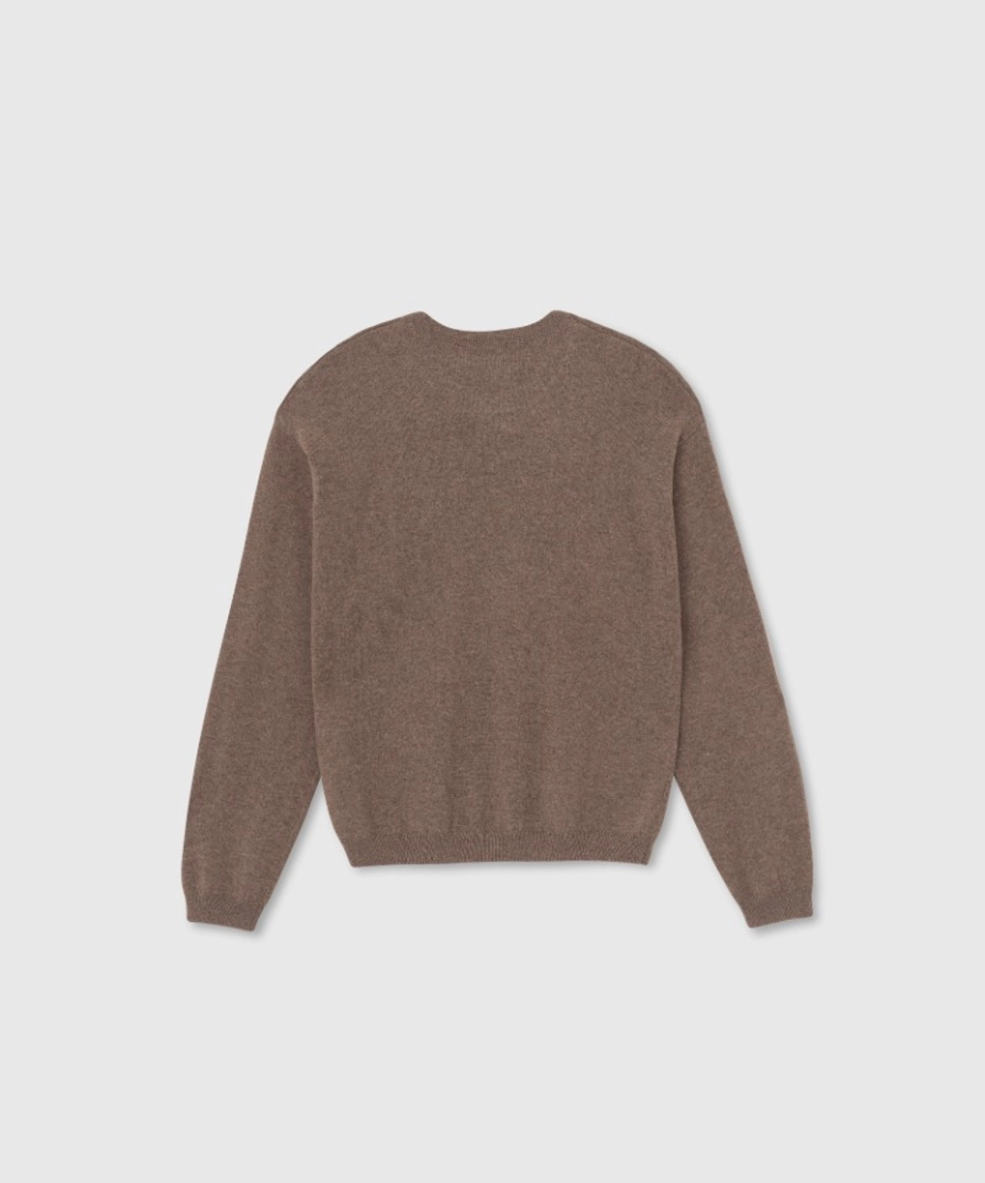 니히 Round neck cashmere knit (Brown) 상품 이미지 1