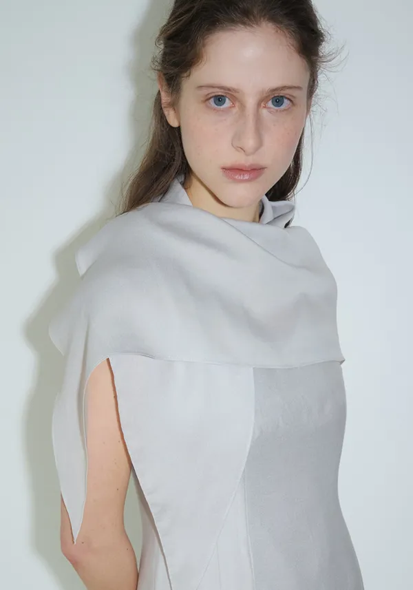 SERENE VISCOSE SCARF_ASH GRAY_OF1A2XMF01AGR
