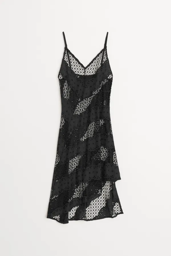 Jay Crochet Dress black