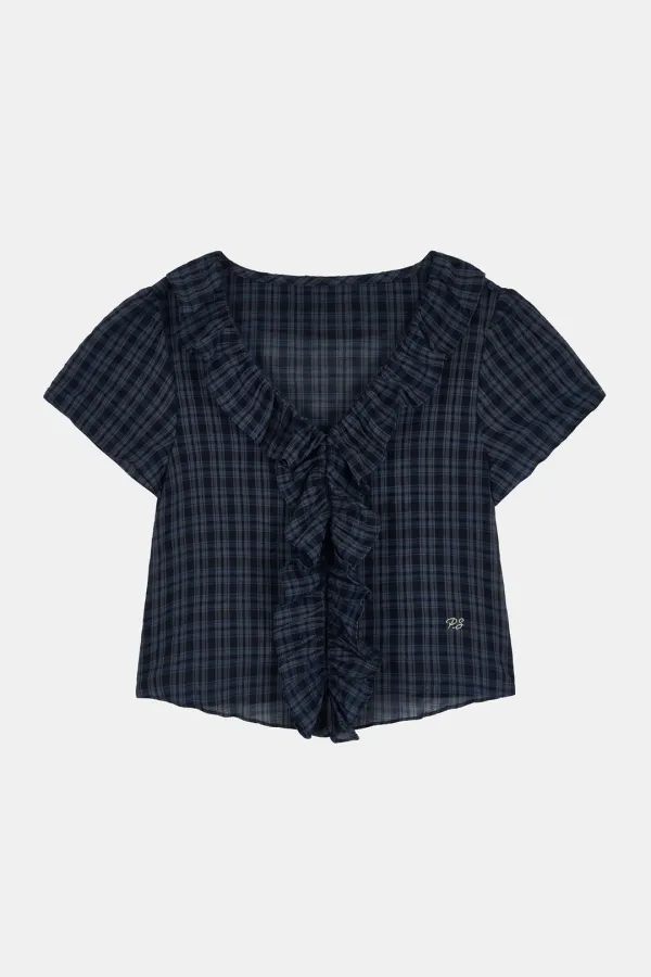 MORI FLOW BLOUSE_check