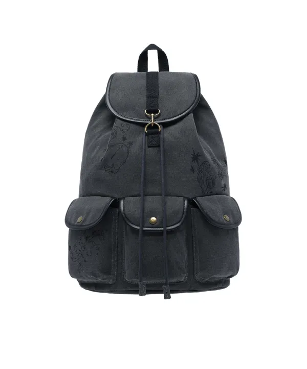 canvas 3pocket rucksack[charcoal]
