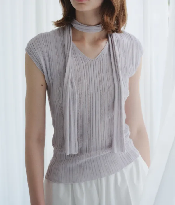 Margot Scarf Tie Knit