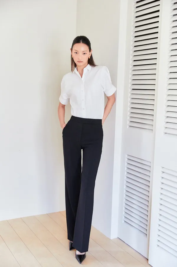 NO.12 PANTS - BLACK