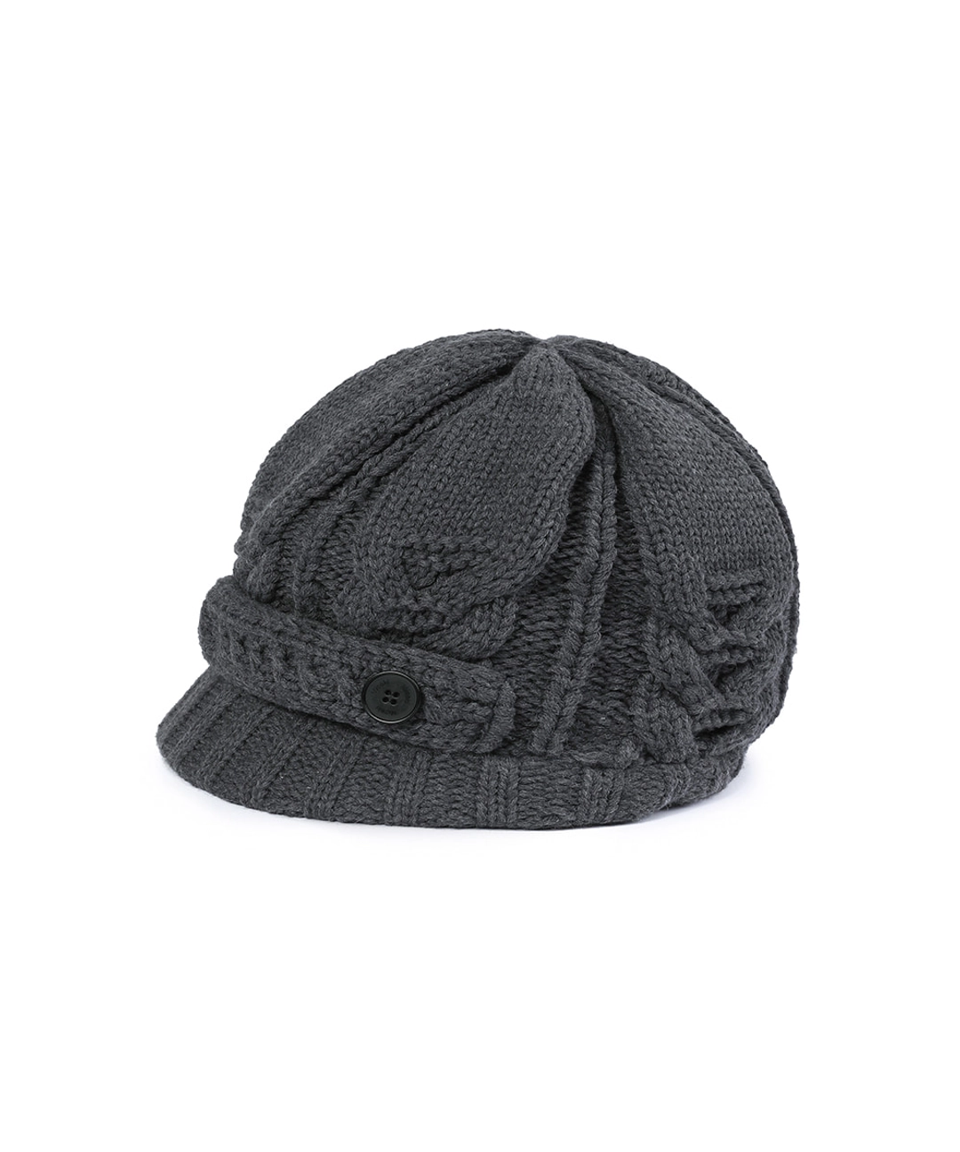 미세키서울 Cable knit beret GREY 상품 이미지 3